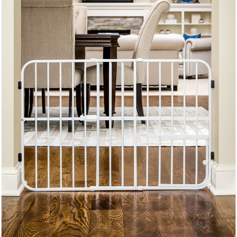 Extra Wide Walk Thru Pet Gate Carlson Pet