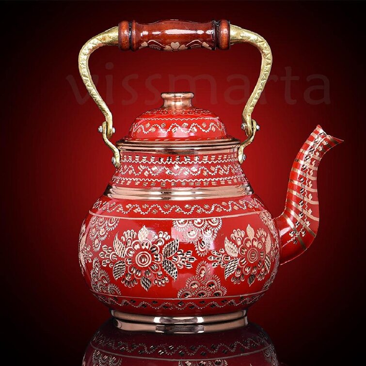 Turkish Handmade Copper Single tea kettle,Teapot 