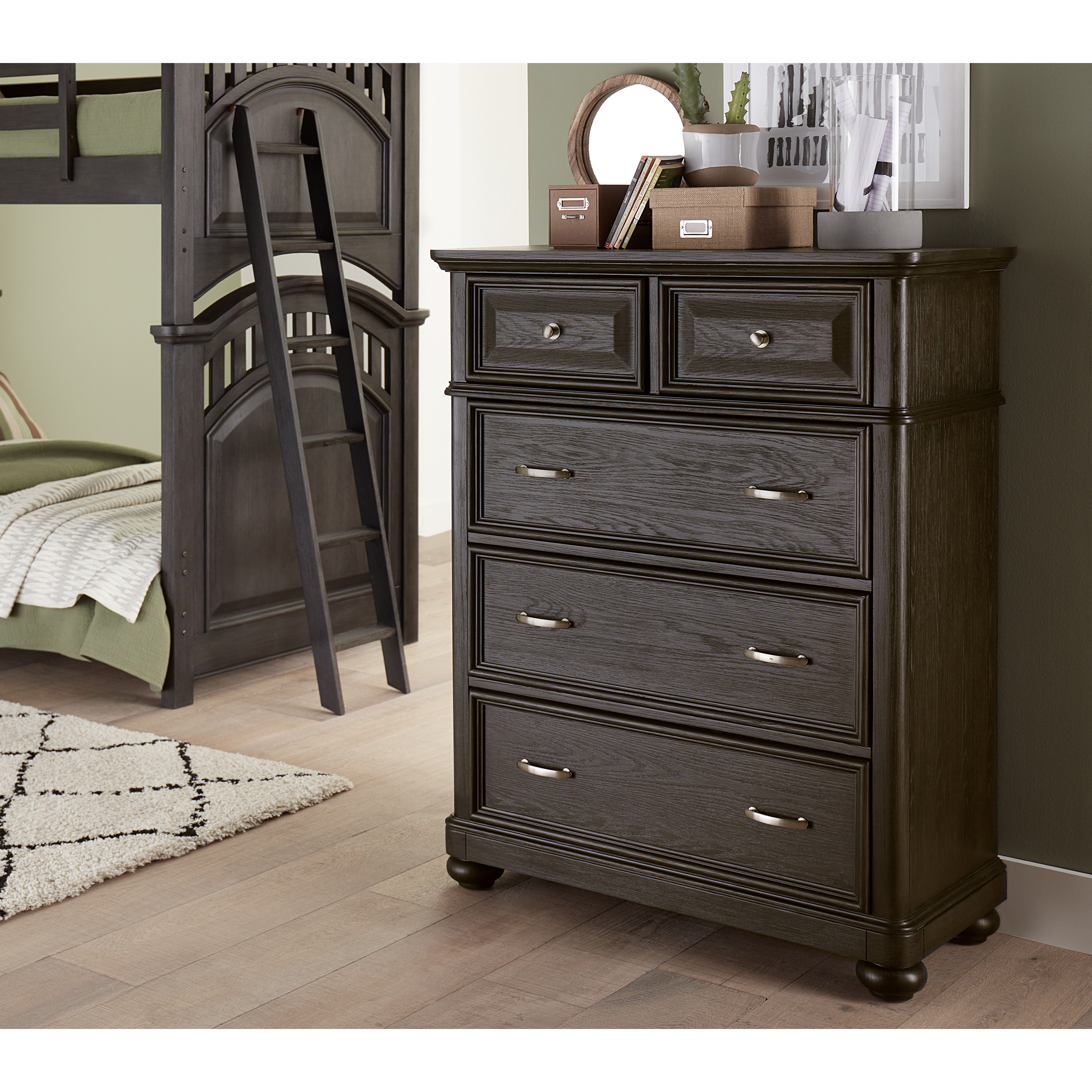 Mack Milo Rundberg Kids 5 Drawer Chest Wayfair