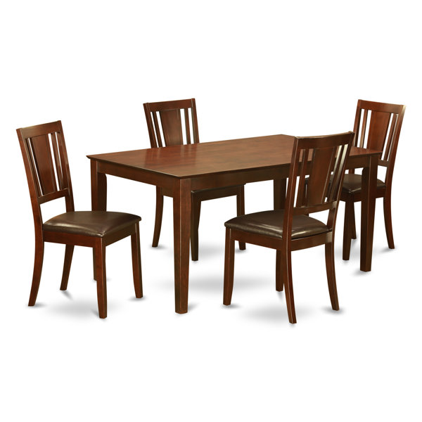 Capri 5 Piece Dining Set By Wooden Importers Coupon