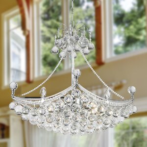 Carson 6-Light 40W Crystal Chandelier