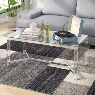 Acrylic Clear Coffee Tables You Ll Love Wayfair Farmingdale Coffee Table