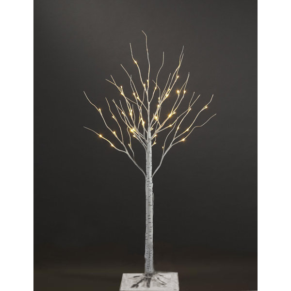 Artificial Birch Christmas Tree with 36 LED by Patch Magic