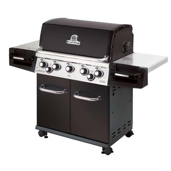 Regal 590 Pro 5-Burner Gas Grill with Side Burner by Broil King