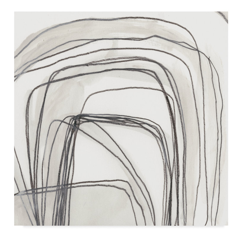 East Urban Home Abstract Logic Iii Acrylic Painting Print On