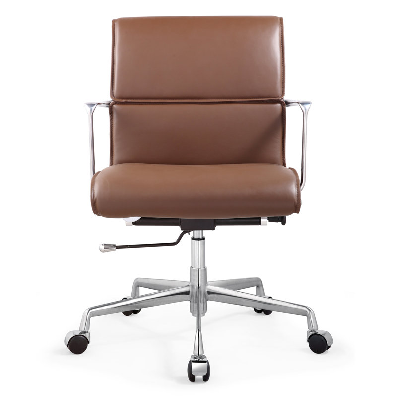 Italian Leather Office Chair & Reviews AllModern