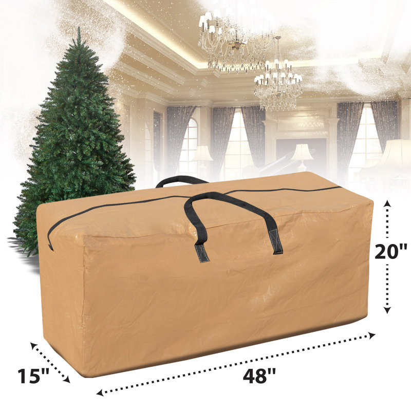 artificial christmas tree storage