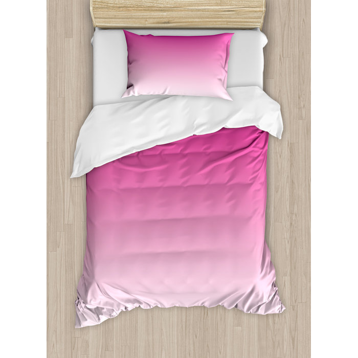 Ambesonne Ombre Candy And Inspired Ombre Digital Design Art Print