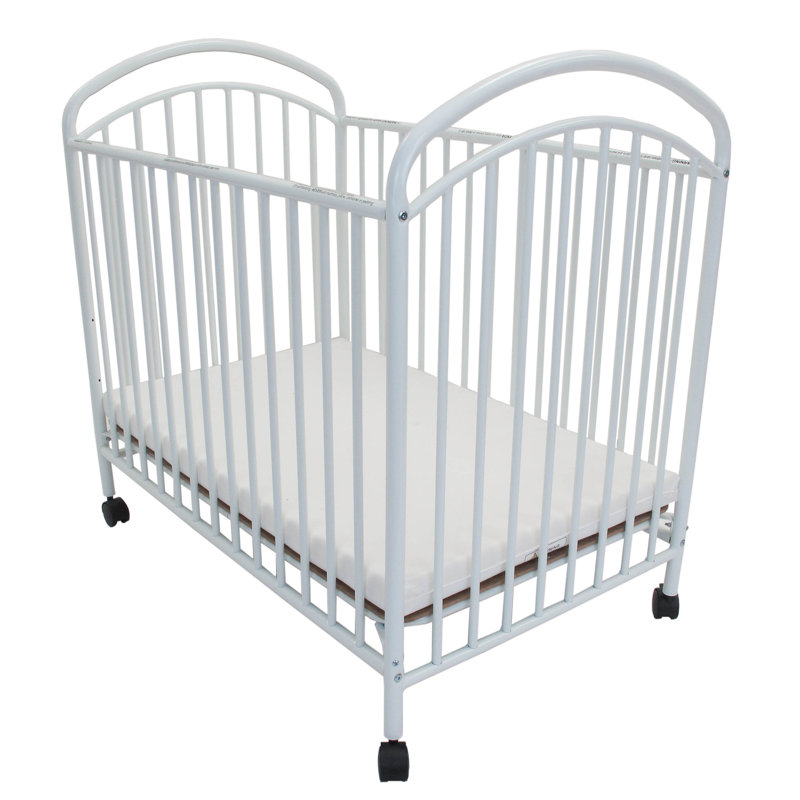 Harriet Bee Decoteau Classic Arched Compact Mini Portable Crib