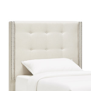 Gittan Upholstered Wingback Headboard ..