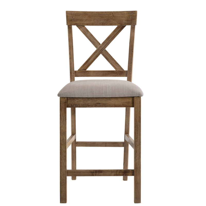 oak high back bar stools