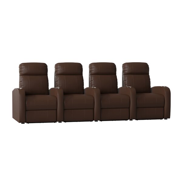 Home Theater Recliner (Row Of 4) By Latitude Run