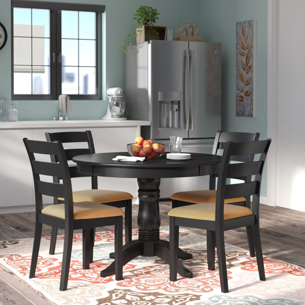Oneill 5 Piece Ladder Back Dining Set by Andover Mills Andover Mills