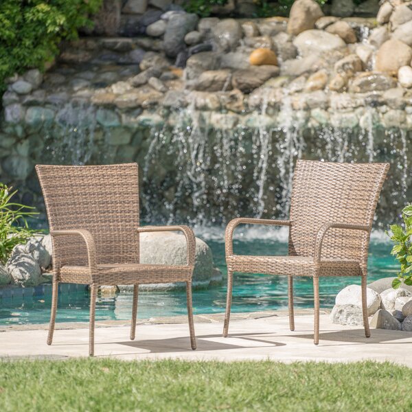 Hawes Patio Chair (Set of 2) by Mercury Row