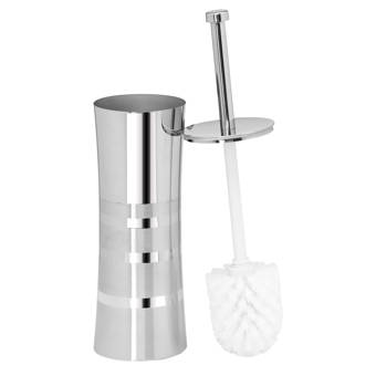 Symple Stuff Gaillard 14 38in H Wall Mounted Toilet Brush And Holder Wayfair