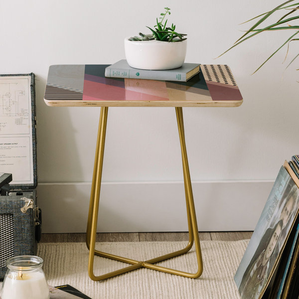 Geometry Blocking 9 End Table By East Urban Home 2019 Online