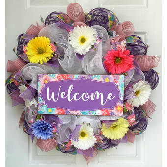Gracie Oaks Swarm Bee 24 Polyester Wreath Wayfair