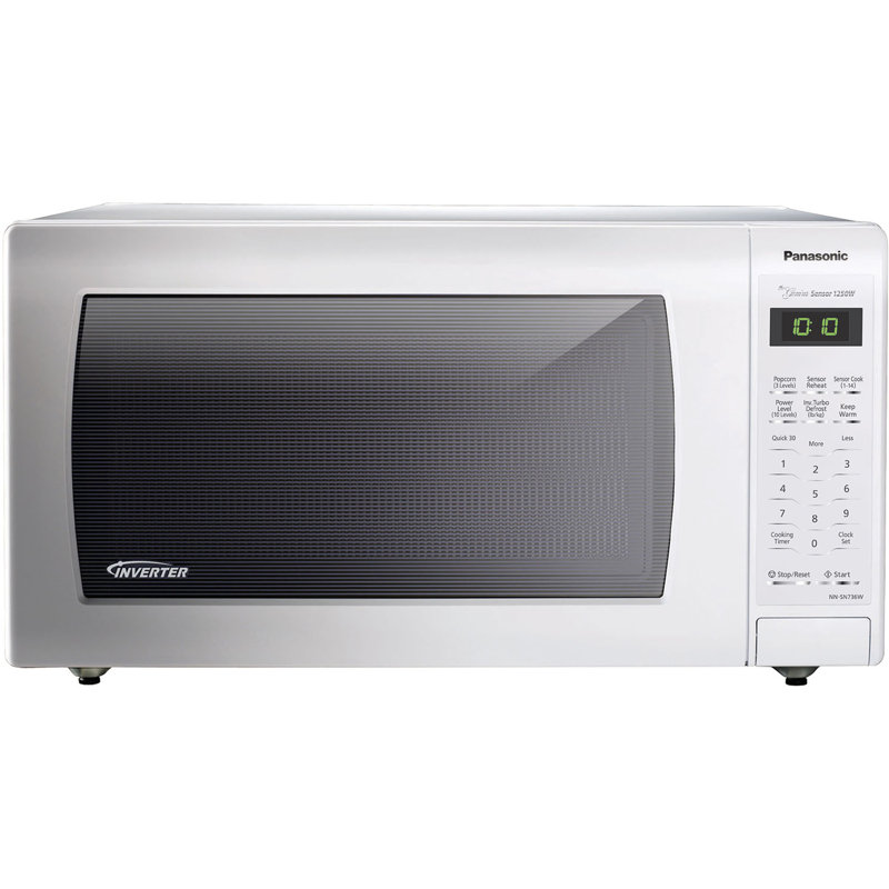 Panasonic 22 1 6 Cu Ft Countertop Built In Microwave With Genius 22 1 6 Cu Ft Countertop Built In Microwave With Genius Sensor