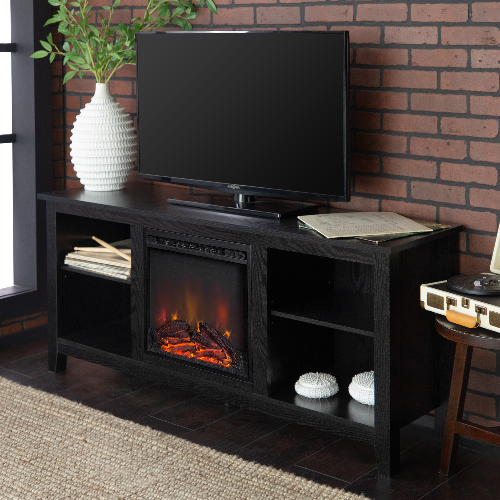 Beachcrest Home Sunbury Tv Stand For Tvs Up To 60 With Electric