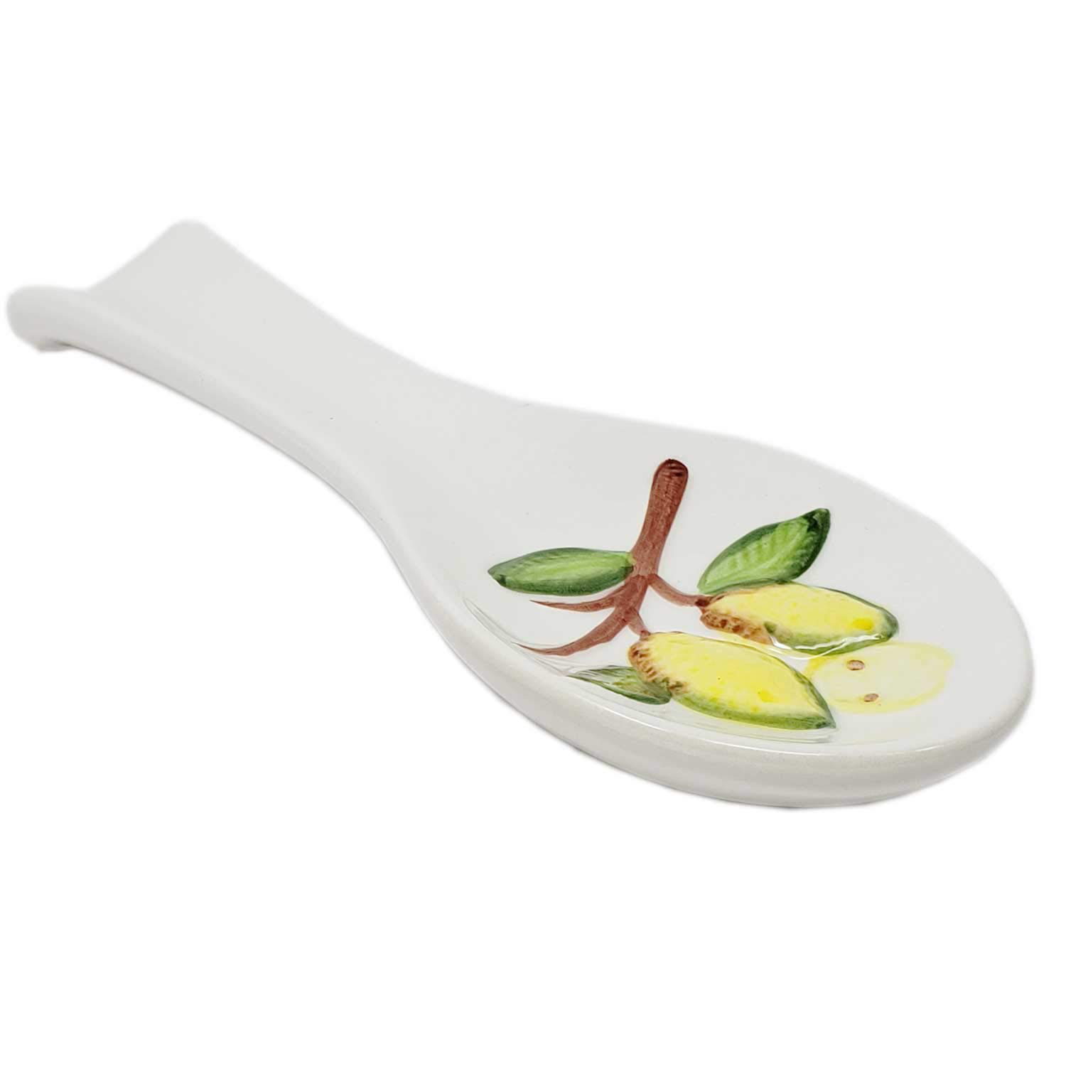 Spoon Rests Home & Kitchen Lemon Design Spoon Rest for Themed Kitchen Decor