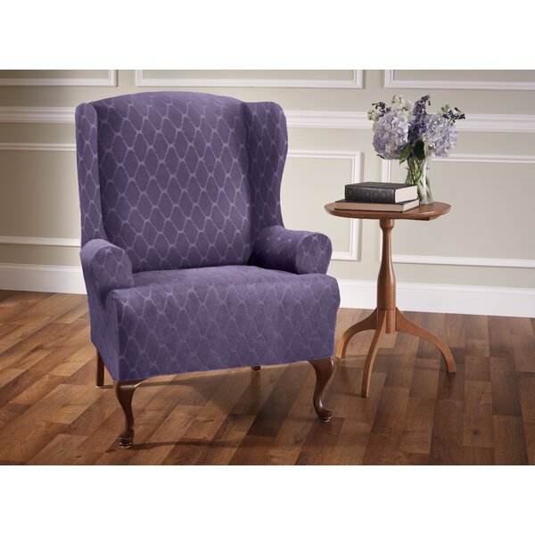 T-Cushion Wingback Slipcover By Winston Porter