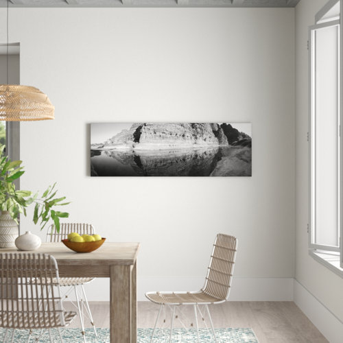 Purnalulu Reflections by Andrew Brown Photographic Print Wrapped on Canvas in Black/White East Urban Home