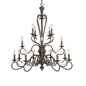 Birchview 16-Light Candle-Style Chandelier