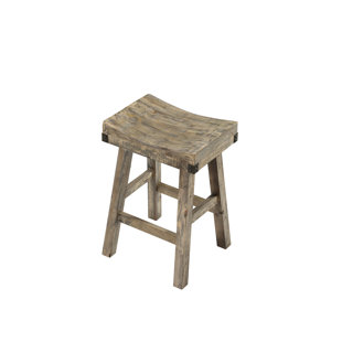 Knotty Pine Bar Stools Wayfair Winship Reclaimed 25 Bar Stool Set Of 2