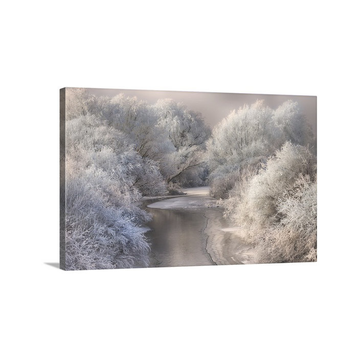 Canvas On Demand Winter Song By Sebestyen Bela Photographic Print
