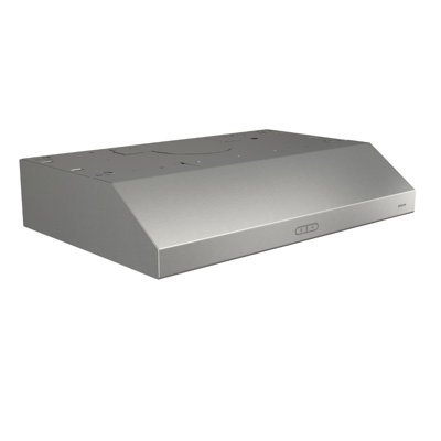 36 Glacier 375 CFM Convertible Under Cabinet Range Hood Broan NuTone Finish Stainless Steel