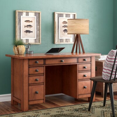 three posts executive desk