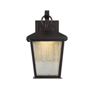 Brass Cannon 1-Light Outdoor Wall Lantern