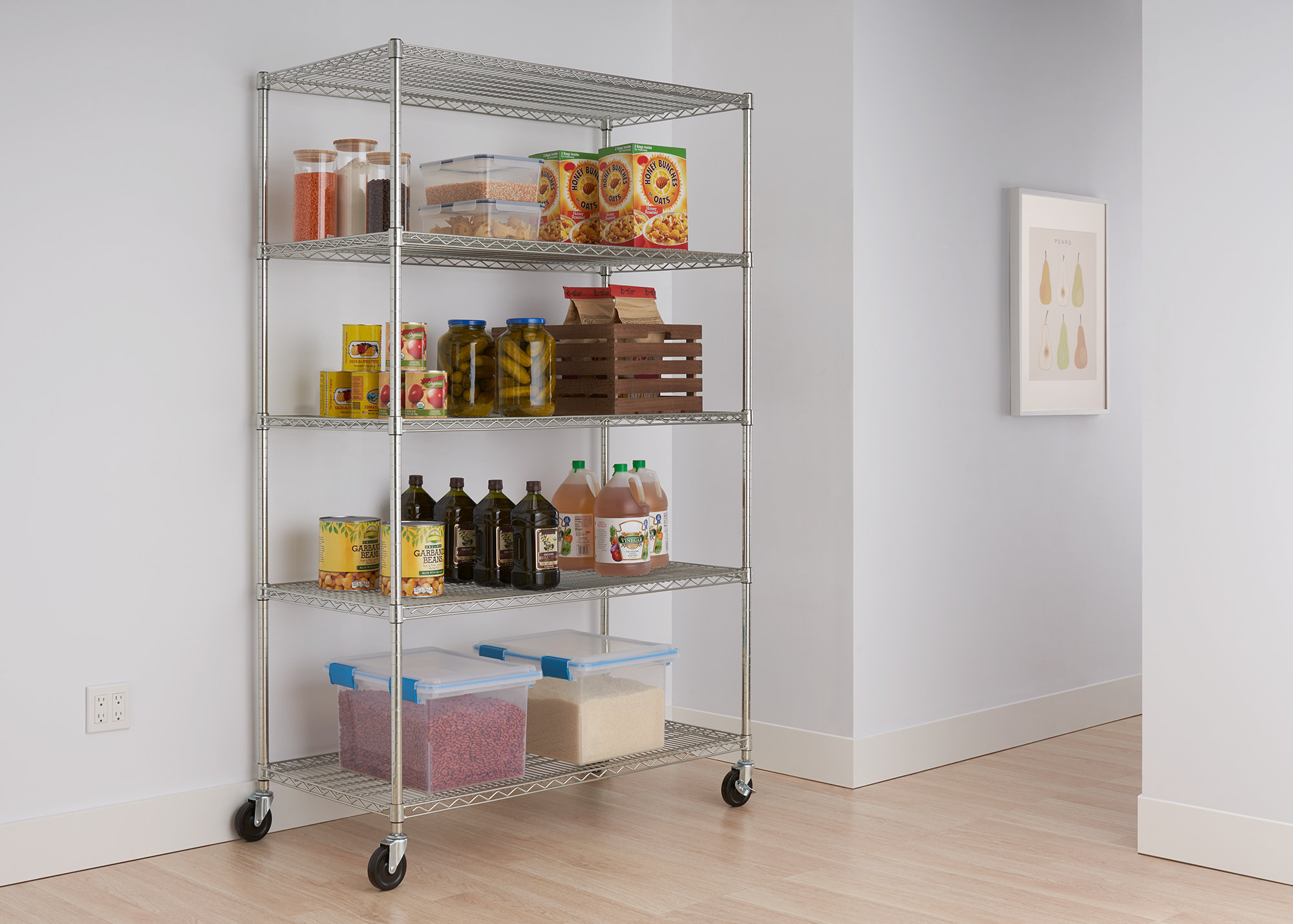 Wfx Utility Zackary 77 H X 48 W File Shelf Shelving Unit