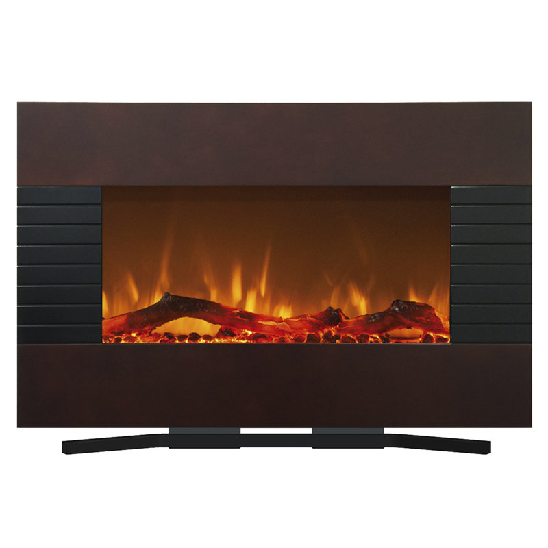 Union Rustic Prosper Wall Mounted Electric Fireplace Reviews