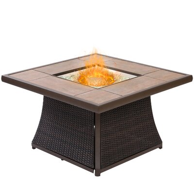 annaise propane fire pit table