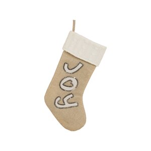 Joy Linen Stocking