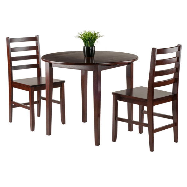 Kendall 3 Piece Drop Leaf Wood Dining Set By Alcott Hill Purchase