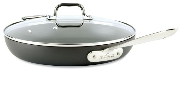 HA1 12 Non-Stick Frying Pan with Lid by All-Clad