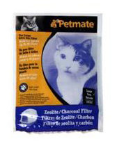 Basic Litter Pan Zeolite Filter Petmate Size: Large 6.3" x 5.5"