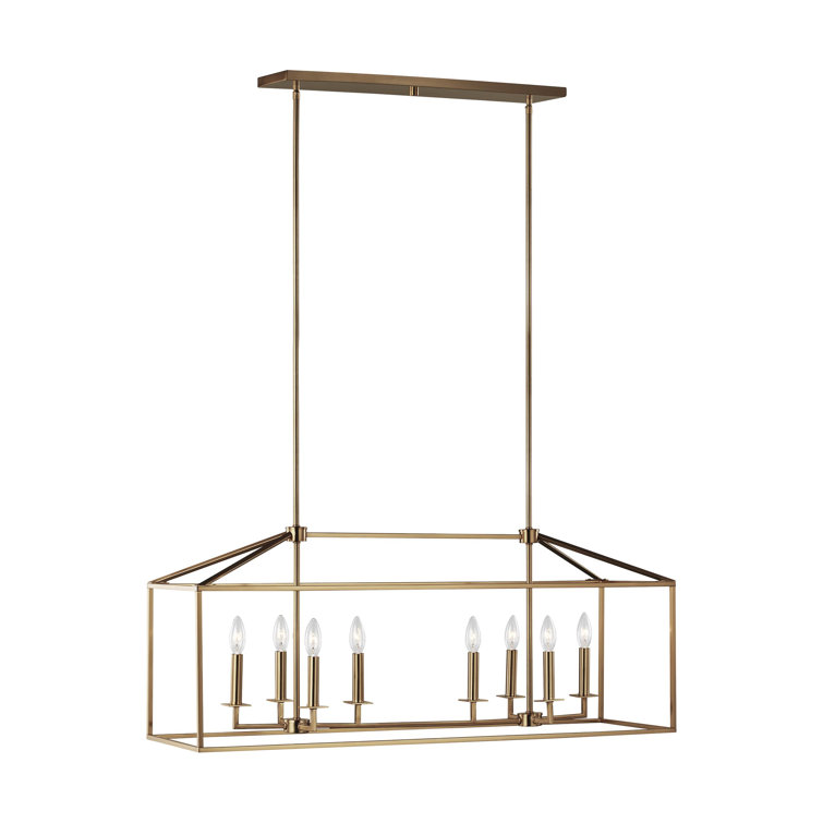 Sea Gull Lighting Perryton 8 Light Kitchen Island Rectangle Pendant Reviews Perigold