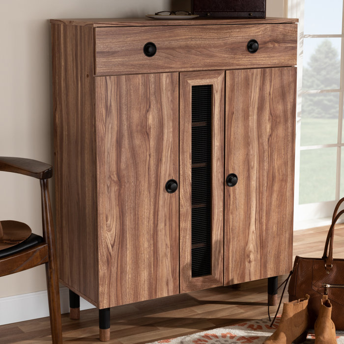 Modern And Contemporary 2 Door Wood Entryway 15 Pair Shoe Storage Cabinet Modern And Contemporary 2 Door Wood Entryway 15 Pair Shoe Storage Cabinet