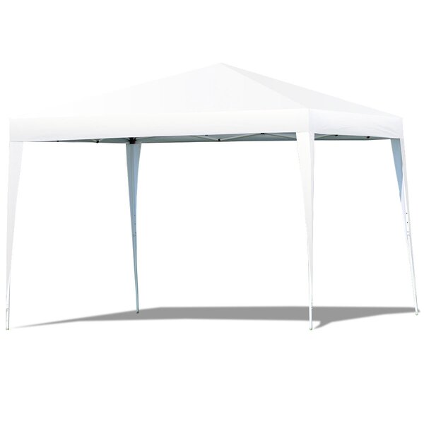Setemi Outdoor Shelter 10 Ft. W x 10 Ft. D Steel Party Tent Canopy ...
