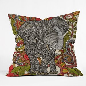 Bo The Elephant Throw Pillow