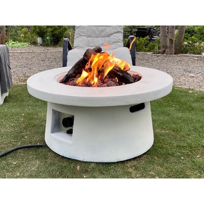 anuu garden concrete propane fire pit