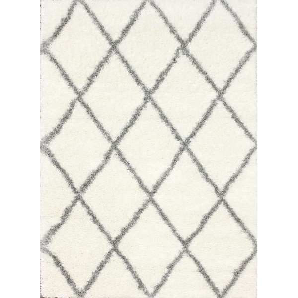 Bronson Off-White Area Rug by Mercury Row