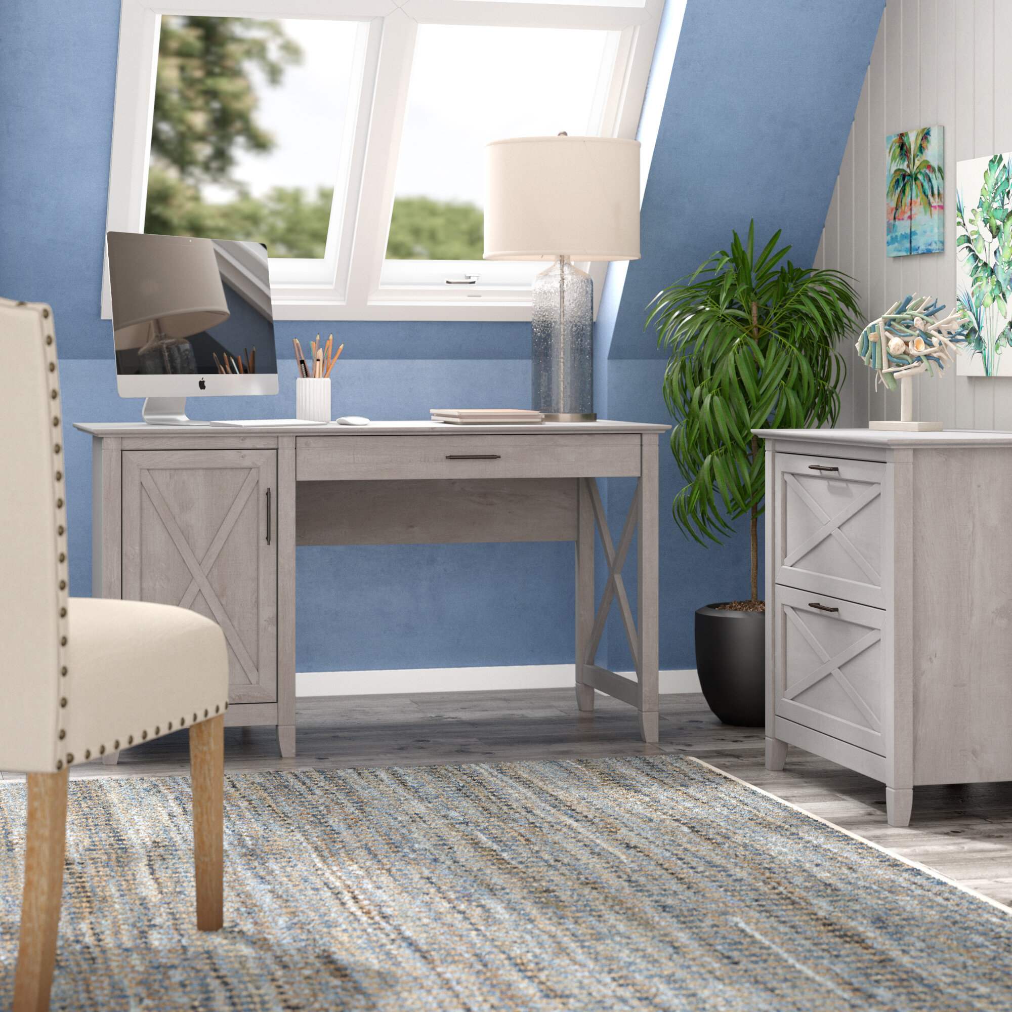 Beachcrest Home Cyra Computer Desk Reviews Wayfair