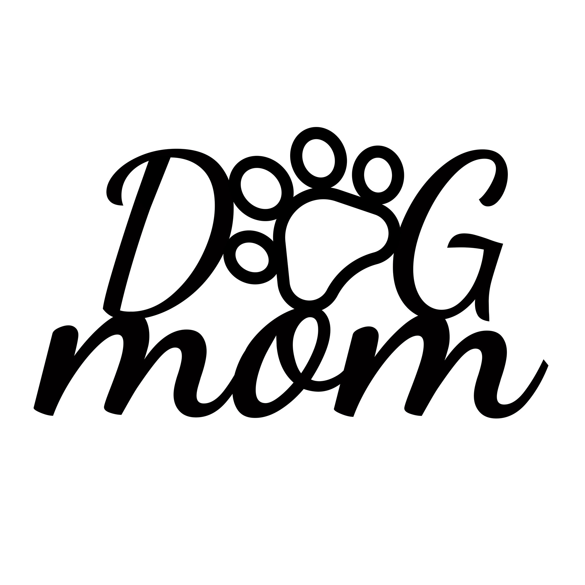 dog mom graphic