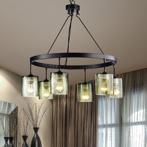 Garrison 6-Light Shaded Chandelier