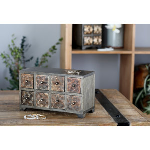 Cima Rustic Mango Wood Rectangular 8-D..