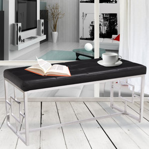 Corsa Upholstered Bench by Ivy Bronx